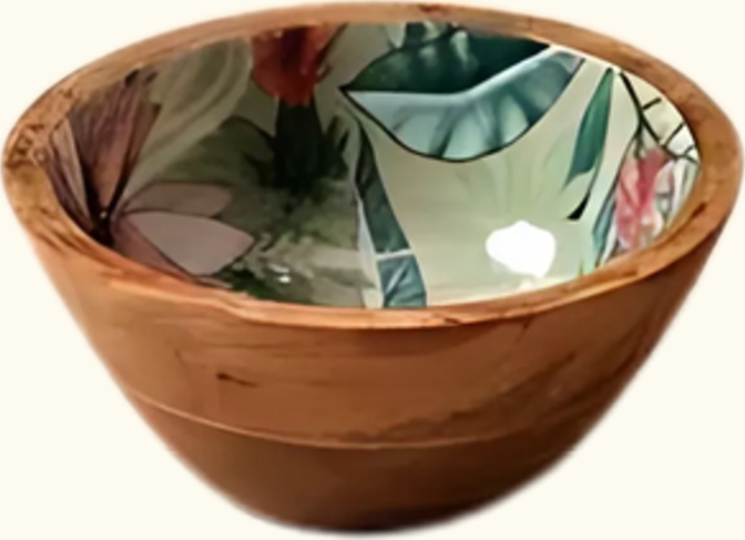 Wooden Serving Bowl