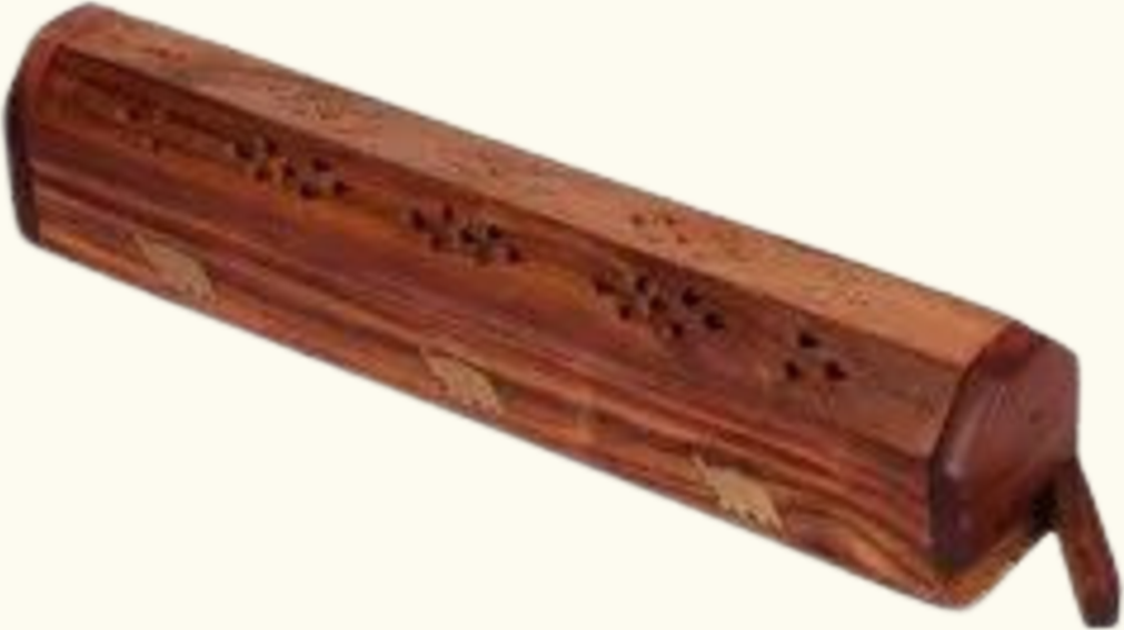 Boat Shaped Wooden Agarbatti Stand