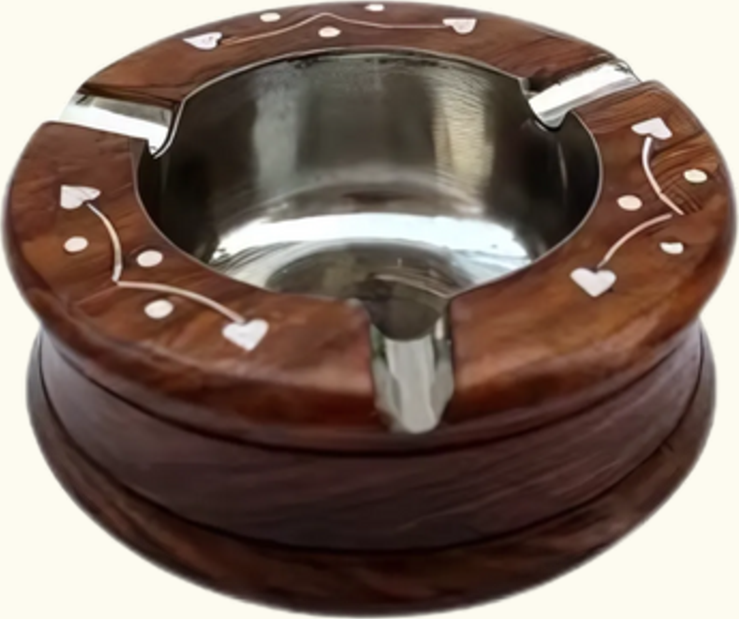 Wooden Ashtray