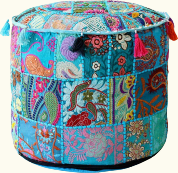 Puff Cover 18x18x14 (Blue)