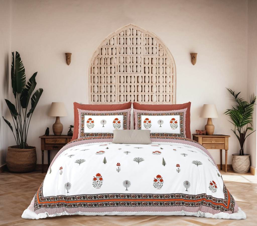 Courtyard Garden Bedsheet