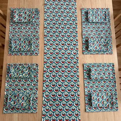 Mor Pankh Table Linen